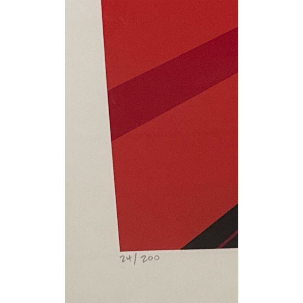 SHAG Josh Agle Elsa and the Raven Signed Numbered Serigraph 2006 Framed 24/200 - Picture 2 of 6